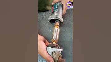 Bosch grinder heating problem kaise sahi kare #Bosch#grinder#heating#Armature#power#tools#repair
