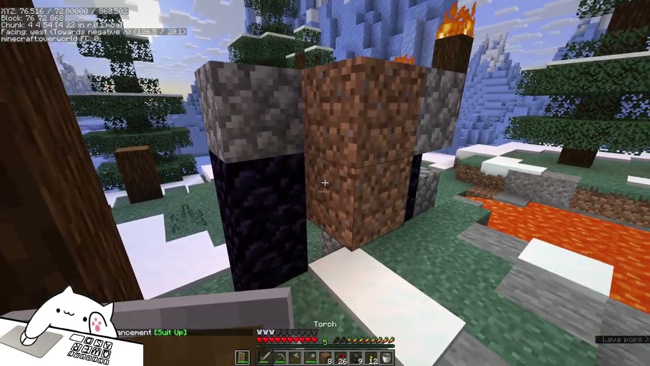 I played MinecraF with the young folk (old noob's pov)