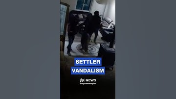 ‘Israeli’ settlers vandalize Palestinian home in West Bank town Silwad