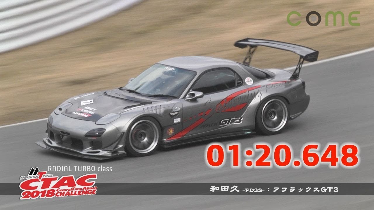CTAC2018 RADIAL(TB) 和田久 -アフラックスGT3 - - YouTube