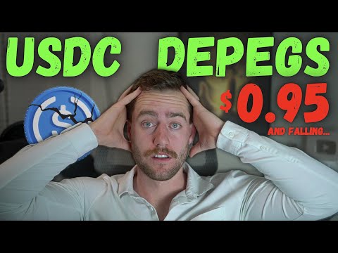 USDC DEPEGGING! Sell
