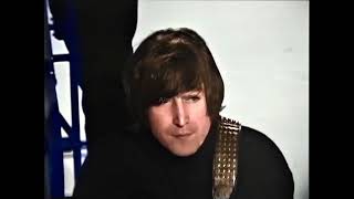 The Beatles - I Feel Fine - Fish and Chips version Colorized Clip.