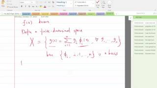 Lecture 13 Part 1: Review of Projection