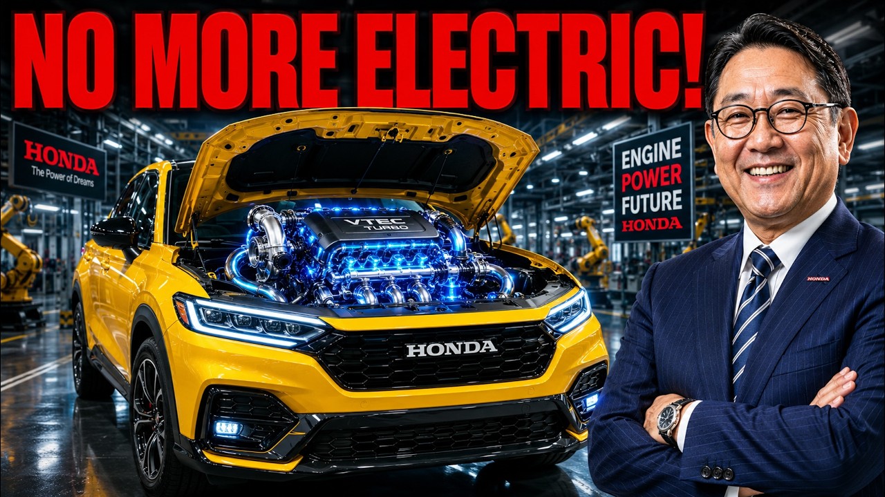 Honda CEO: This NEW Engine Will Shakes The Entire EV Industry! - YouTube