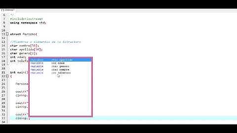Estructuras en C++ Parte 2