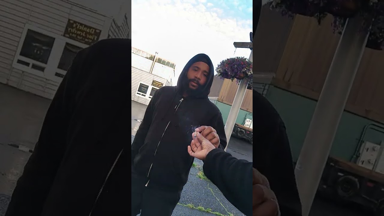 Burning Marijuana Flower Leaves In Kodiak Alaska With ET Dirty 