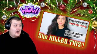 SPONSORED REACTION TO: @SchnellJordanMusic- &quot;Mary Did You Know?&quot; (Christmas Cover)