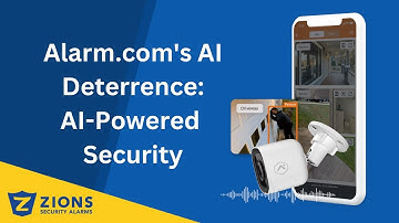 Alarm com AI Deterrence AI Powered Security - Auto Talk Down with Specific Descriptions of Clothing