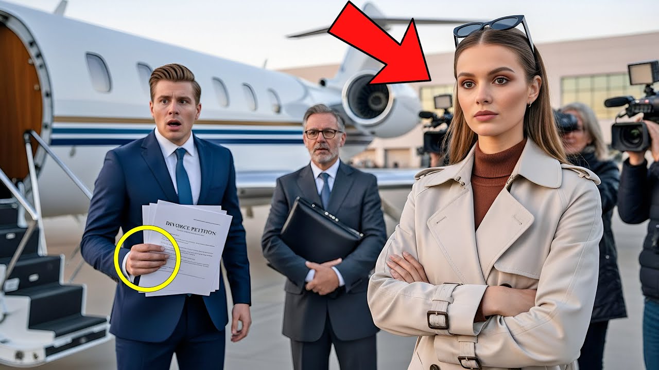 He Divorced Her for Being “Broke” — Then Saw Her Step Out of a Private Jet!
