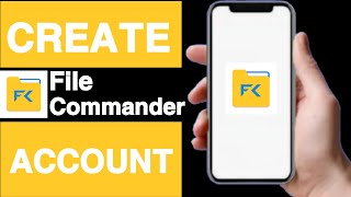 How to create file commander manager and cloud account||File commander account create||Unique tech screenshot 4