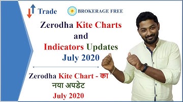 Zerodha Kite चार्ट - का नया अपडेट - New Charts & Indicators Updates explained (हिंदी में) -July 2020