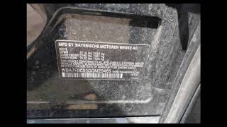 FRONT END WBA7F0C51GGM20465 BMW 7 SERIES 2016