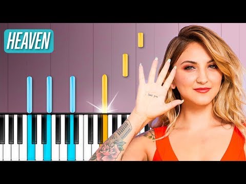 Julia Michaels - "Heaven" Piano Tutorial - Chords - How To Play - Cover