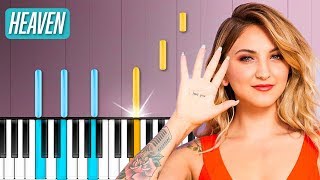 Julia Michaels - "Heaven" Piano Tutorial - Chords - How To Play - Cover screenshot 5