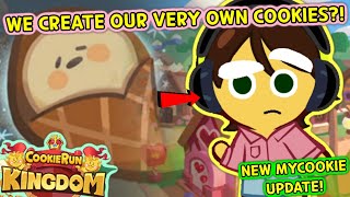 CREATING OUR OWN CHARACTER! - NEW MYCOOKIE UPDATE! (Cookie Run: Kingdom) screenshot 5