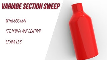 Variable Section Sweep in Creo