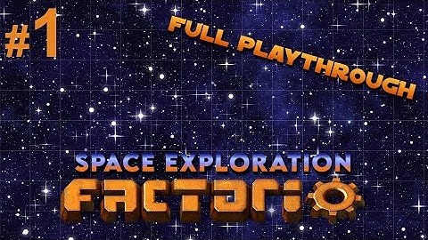 Part 1, where we burn a lot and discover electricity [Factorio Space Exploration Playthrough]
