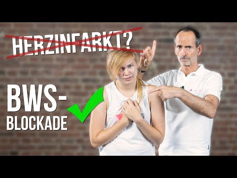 Kein Herzinfarkt, sondern BWS-Blockade! – Fehldiagnose bei Brustschmerzen