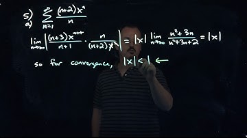 Find Radius of Convergence for a Power Series