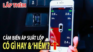 Lắp thêm cảm biến áp suất lốp vào hộc chờ - Có gì hay, dở, đáng tiền hay không? | TIPCAR TV