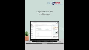 Kotak Debit Card- Pin setting on Net banking Page