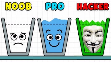 NOOB vs PRO vs HACKER - Happy Glass