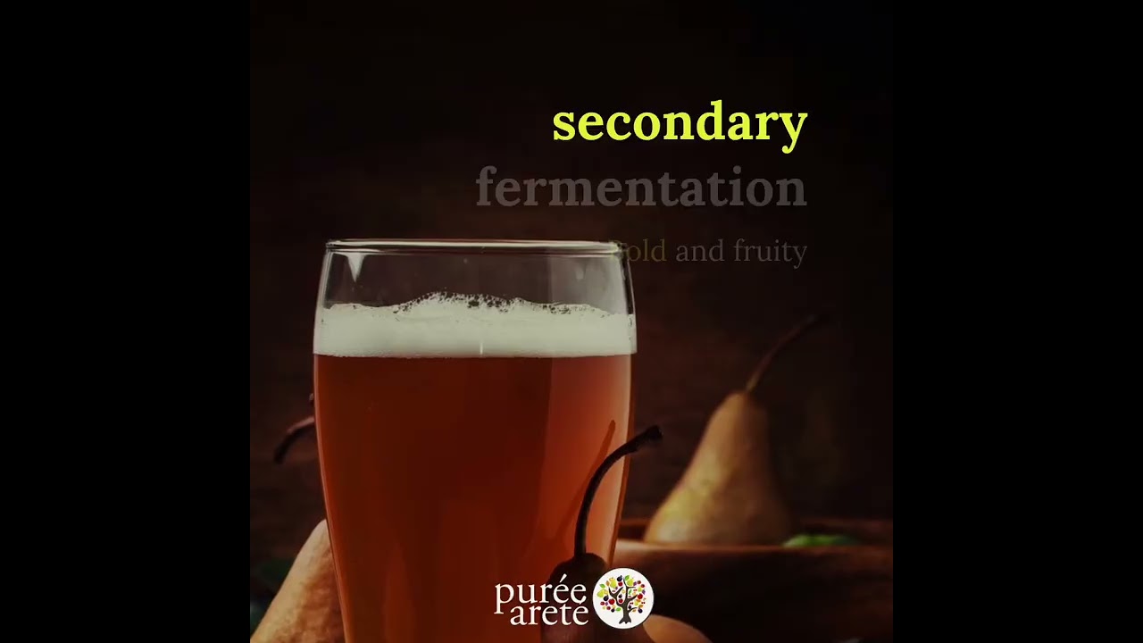 When is the optimal time to add fruit puree during the brewing process