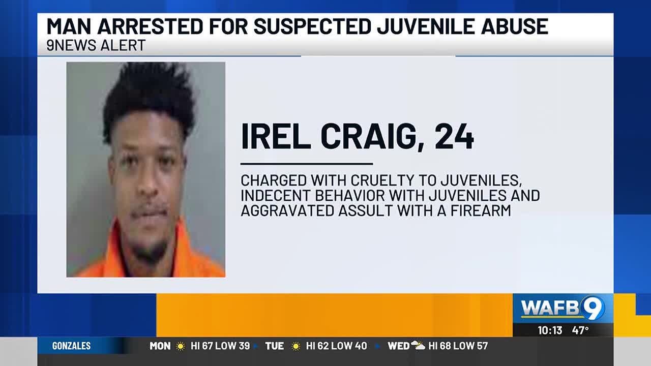 Man arrested for indecent behavior with juveniles, other charges - YouTube