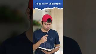 Difference between Population and Sample in Statistics for Economics. #shorts #economics