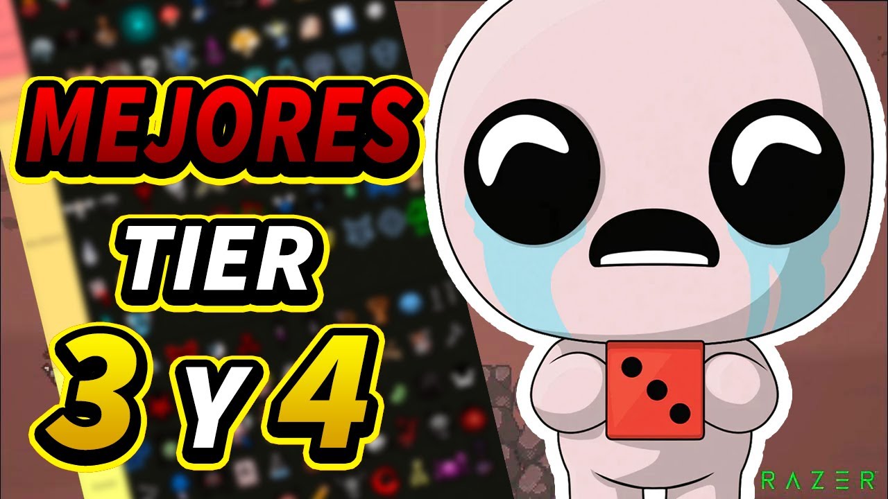 Clasifico TODOS los objetos TIER 3 y TIER 4 de The Binding of Isaac Repentance