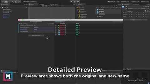 Mulligan Renamer Tool for Unity - Demo