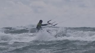 #АНАПА - ШТОРМ - ГОТОВЛЮСЬ НА ПЕРВЫЙ ВЫХОД В МОРЕ! КАЙТСЁРФИНГ 15.09.2022