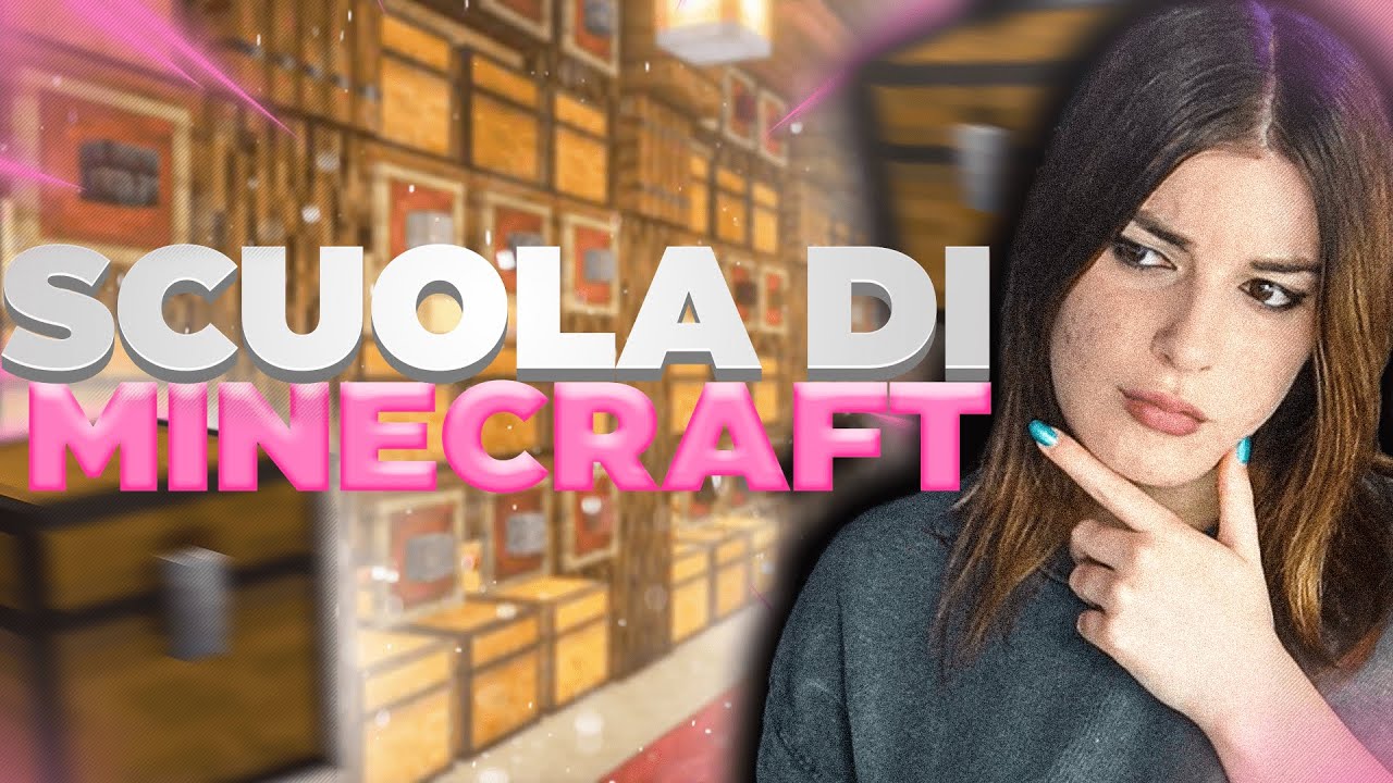 COME 2 RAGAZZE CREANO UN MAGAZZINO IN MINECRAFT *PERFETTO*