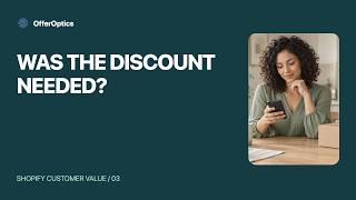 Shopify Discount Strategy: Stop Discounting Customers Who Would Buy Anyway