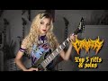 CRYPTA - TOP 5 RIFFS & SOLOS in ‘Echoes of the Soul’ - by Sonia Anubis