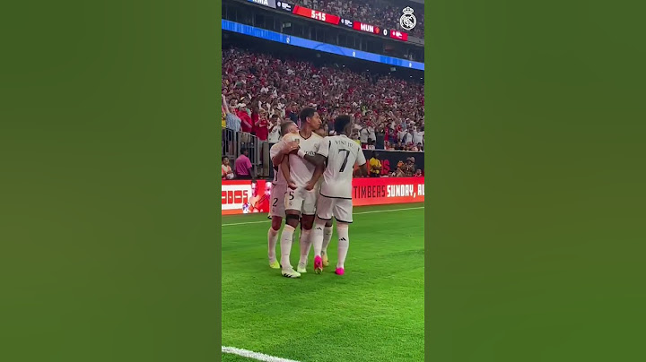 🔥 Bellingham’s first Real Madrid goal!