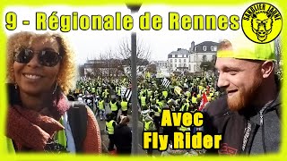 Fly rider - Acte 15 - Rennes - TOUR DE FRANCE DES GILETS JAUNES - 9 ème étape