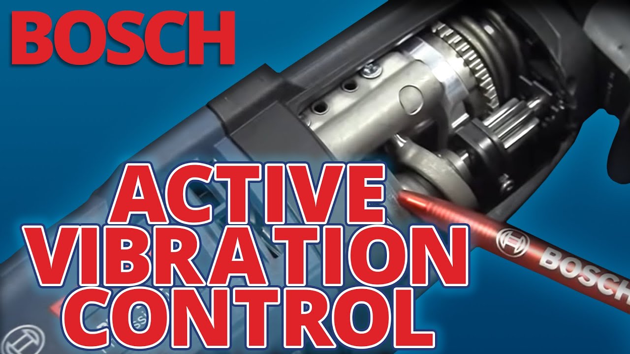 Contrle actif des vibrations Bosch  Dmo exclusive de Toolstop