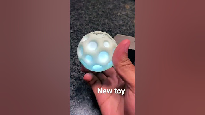 New Toy! Waboba Moon Ball