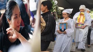 Ốc Thanh Vân suy sụp, thất thần trong ngày tiễn biệt bố 