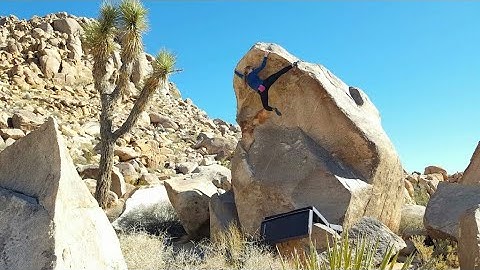 Loch Nessy*** (V3 R) Flash - Joshua Tree