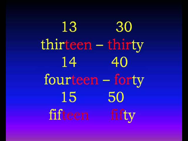 Numbers 1 1000 Cardinal Numbers Lessons Tes Teach