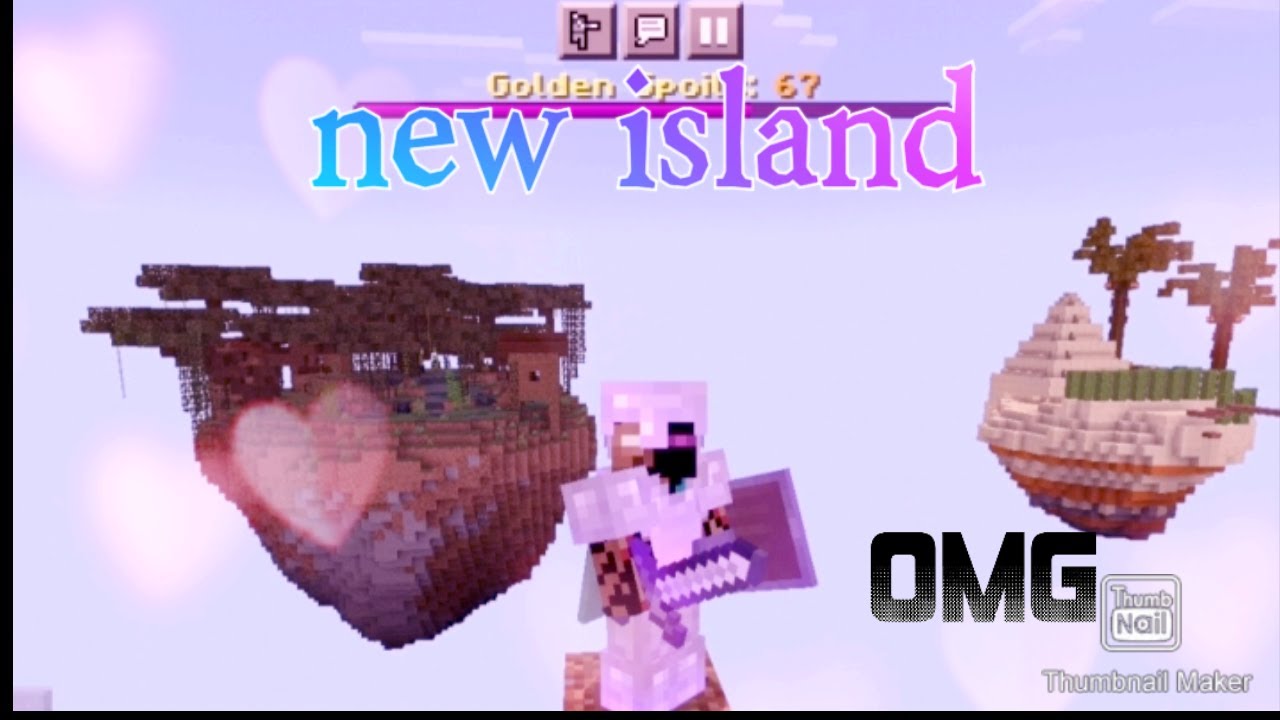 new island unlock minecraft cubecraft skyblock iron man YouTube