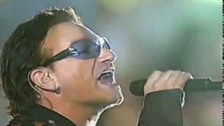 View U2 Live Performance of Bad at Super Bowl 2002