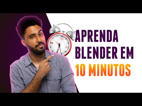 Vídeo: Como Usar o Blender: 12 Passos (com Imagens)