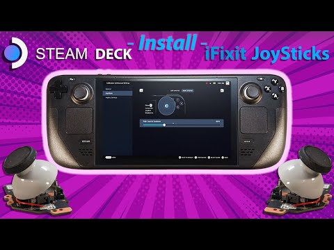 Steam Deck - iFixit Joysticks Install