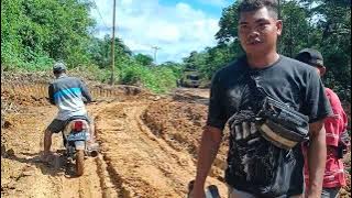 Jalan rusak Kabupaten Ketapang KC.Jelai Hulu - Kc.Tumbang Titi