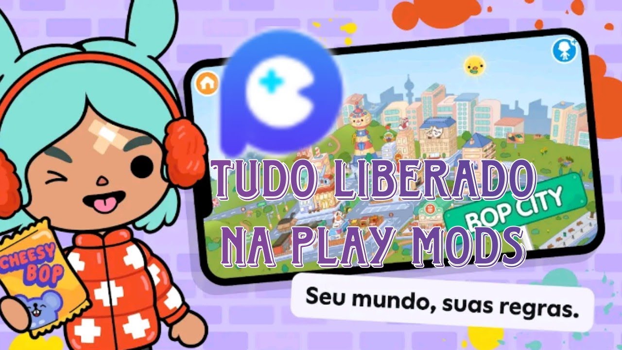 como ter tudo de graça no toca life word (play mods) vivi_gamer - YouTube