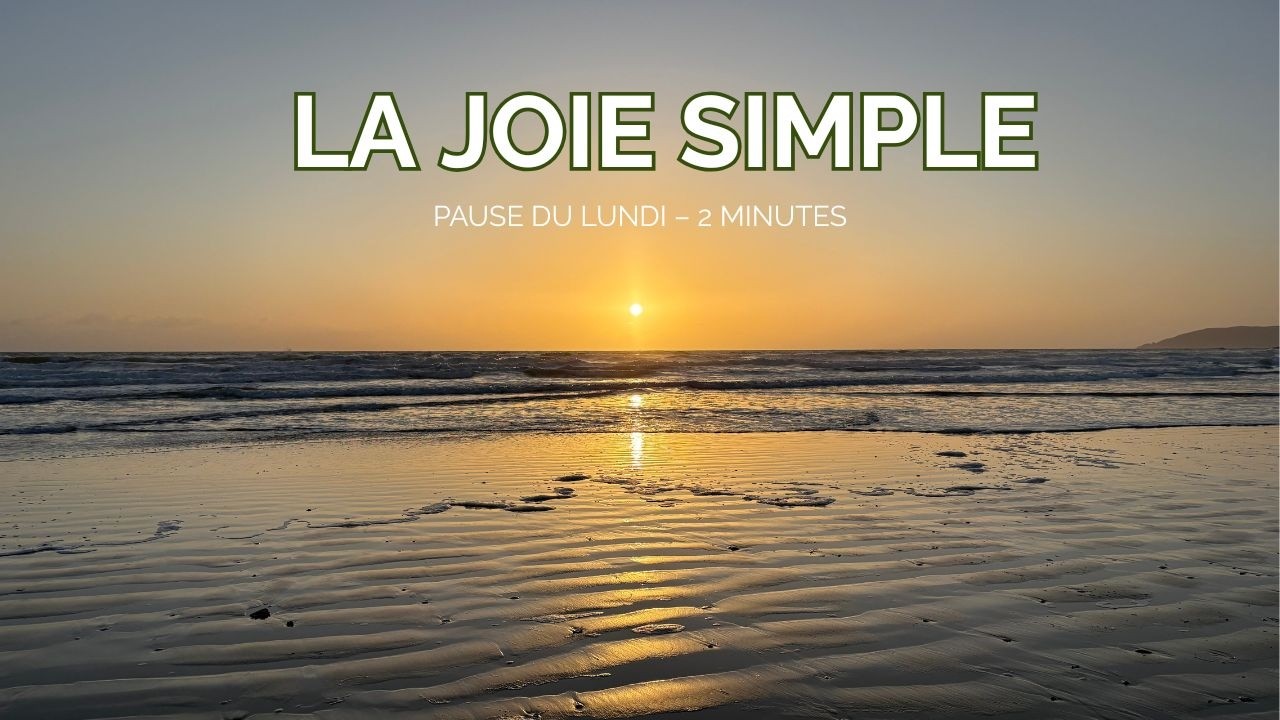 La Pause du Lundi | La Joie dans les Petits Moments | Méditation Guidée 2 Minutes