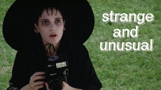 lydia deetz being an iconic goth